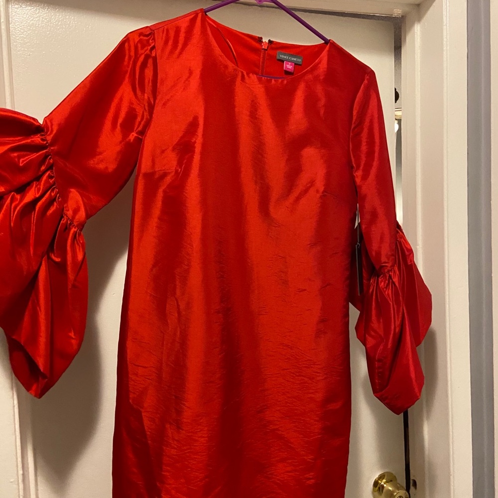 Vince Camuto Deep Red Dress